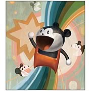 Disney Underground Super Maku Paper Giclee